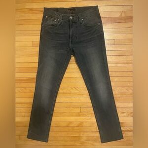 Men’s Dark Navy “Tape Ted” Nudie Jeans Co Denim in Sz. 29x34 (Measure 30x29)